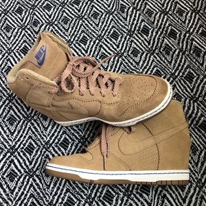 Women’s Nike Dunk Sky Hi Essential Wedge Shoes